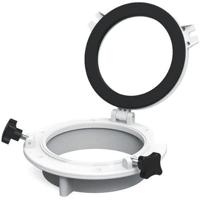 SFPP102 - RONDE PORTILLO 26CM WIT - thumbnail