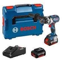 Bosch Blauw GSB 18V-110 C Professional | Accuschroef klopboormachine | 2x 18V 5.0Ah Li-Ion in L-Boxx - 06019G030D - thumbnail