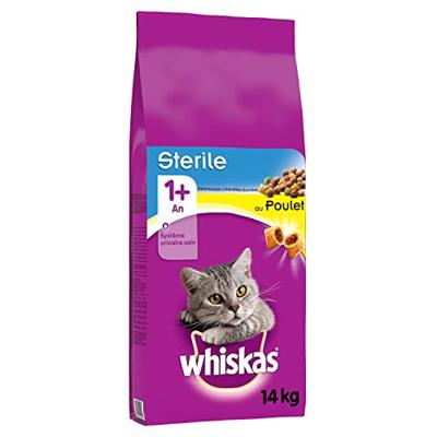 Whiskas STERILE droog kattenvoer Volwassen kip 14 kg