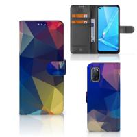 OPPO A72 | OPPO A52 | Book Case | Polygon Dark - thumbnail