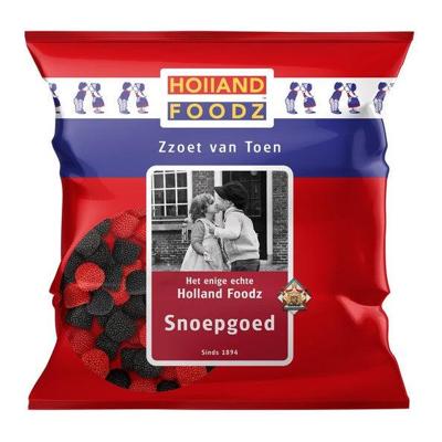 Holland Foodz bramen- frambozen spikkels mixzak (6x 500gr)