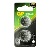 GP Knoopcel CR2032 3 V 2 stuk(s) Lithium GPCR2032 - thumbnail