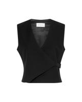 Msch Copenhagen Mschmacy Michelle Waistcoat Gilets Black - thumbnail