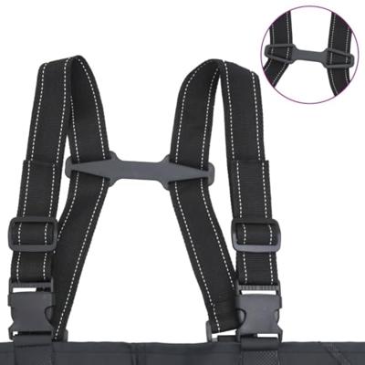 VidaXL Waadpak met laarzen en riem maat 42 zwart