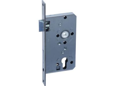 Basi 9320-5521 Insteekkamerdeurslot Zilver