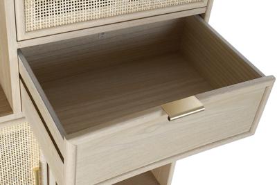 Planken Home ESPRIT Natuurlijk Paulownia hout Hout MDF 90 x 37 x 189 cm