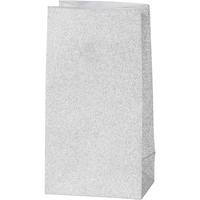 Vivi Gade Papieren zakken, h: 17 cm, afm 6x9 cm, 120 gr, zilver, 8 stuk/ 1 doos - thumbnail