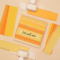 Vaessen Creative • randpons bloemetjes speels - thumbnail