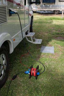 Brennenstuhl Gummi-KH 1169730100 compacte CEE kabelhaspel buitengebruik 12m