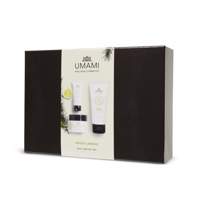 Umami Exclusive Cosmetics Woody Lemons Body Care Gift Set Bergamot & Ceder