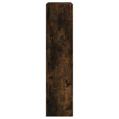 VidaXL Schoenenkast 60x21x87,5 cm bewerkt hout gerookt eikenkleurig