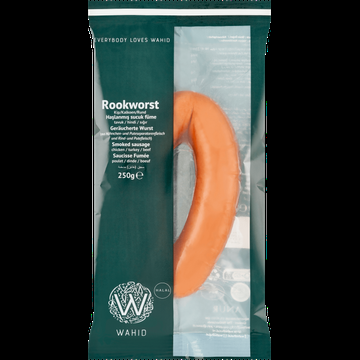 Wahid Rookworst Kip/Kalkoen/Rund 250 g bij Jumbo