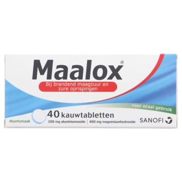 Maalox Kauwtabletten 40tb Maalox Kauwtabletten 40tb