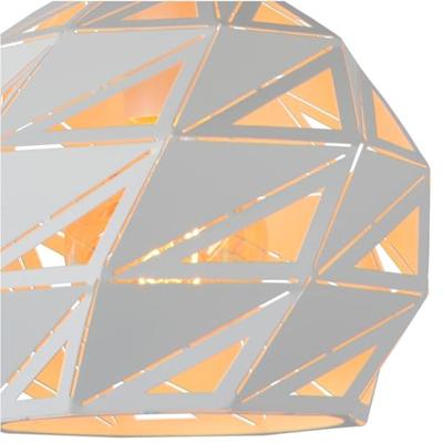 Lucide MALUNGA - Hanglamp - Ø 25 cm - 1xE27 - Wit