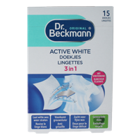 Doekjes active white 15 Stuks - thumbnail