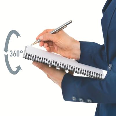 Leitz Office notitieboek, ft A4, kaft in PP, gelijnd, grijs Leitz Office notitieboek, ft A4, kaft in PP, gelijnd, grijs