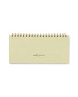 HEMA Bureauplanner met spiraal 13x27 groen - thumbnail