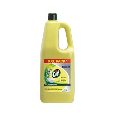 Cif schuurcrème citroen, flacon van 2 liter