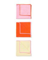HEMA Microvezeldoekjes 35x35cm roze - 3 stuks - thumbnail