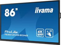 Iiyama ProLite TE8612MIS-B3AG Digital Signage display Energielabel: G (A - G) 217.4 cm 85.6 inch 3840 x 2160 Pixel 24/7 - thumbnail
