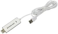 iogear GUN262WE USB-kabel, 1,83 m, USB A, 2.0, stekker/stekker, wit - thumbnail
