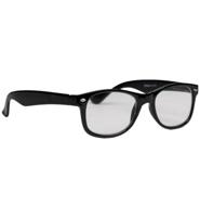 Melleson Optics Leesbril Wayfarer Glans Zwart +3.00 - thumbnail