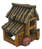 Superfish Bamboo House S - Uniek Hout Voor Aquarium, Natuurlijk & Onderhoudsvriendelijk - thumbnail