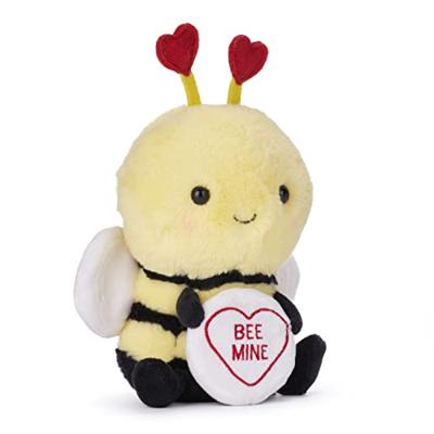 Love Hearts Bij knuffel - Bee mine - 18 cm