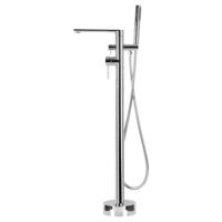 Vrijstaand Badkraan Differnz Modern Chroom - thumbnail