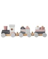 Label Label Stapeltrein roze - thumbnail