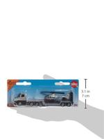 Siku 1610 Polizei Dieplader met Helikopter - thumbnail