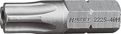 HAZET 5-sterren-bit 2225-27H · 1/4 inch (6,3 mm) zeskant massief · Binnen-5-ster-profiel met tap · SW 27H HAZET 5-sterren-bit 2225-27H · 1/4 inch (6,3 mm) zeskant massief · Binnen-5-ster-profiel met tap · SW 27H