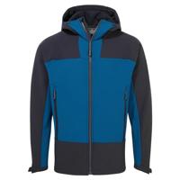 Craghoppers CEL005 Expert Active Hooded Softshell - Poseidon Blue/Dark Navy - L - thumbnail