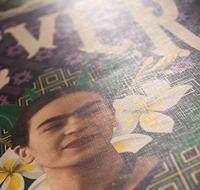 Kunstdruk Frida Kahlo - Never Apologize 30x40cm - thumbnail