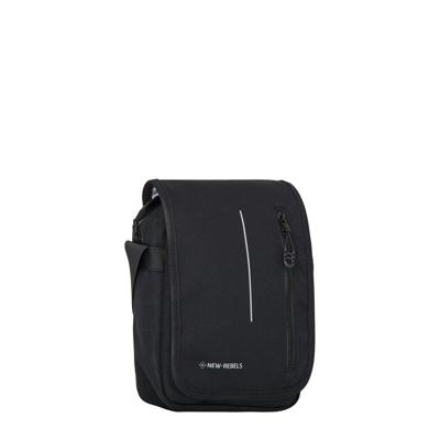 New Rebels Valor Cincinnati Flapover Black - Waterbestendige Schoudertas - 2.9 L New Rebels Valor Cincinnati Flapover Black - Waterbestendige Schoudertas - 2.9 L