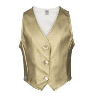 KIEstone Meisjes gilet - Lindy - Goud - thumbnail