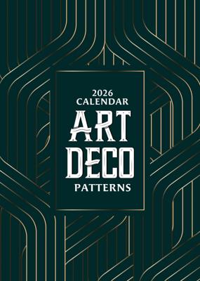 Art Deco A3 Kalender 2026