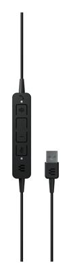 EPOS | SENNHEISER ADAPT 160T USB II Headset Bedrade Hoofdband Kantoor/Callcenter USB Type-A Zwart - thumbnail