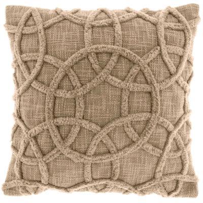 Unique Living kussen everon taupe 45 x 45 cm | 6 stuks