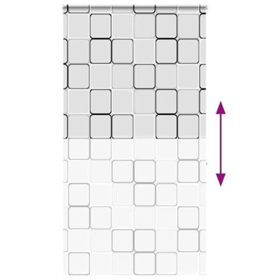 Doucherolgordijn met cassette 140x240 cm stofbreedte 136 cm Doucherolgordijn met cassette 140x240 cm stofbreedte 136 cm