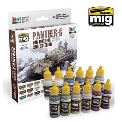 MIG Panther-G Colors Set Interior & Exterior MIG Panther-G Colors Set Interior & Exterior