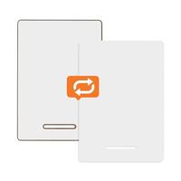 Nobo Mini whiteboard, magnetisch, met standaard, ft A4, pak van 4 stuks - thumbnail