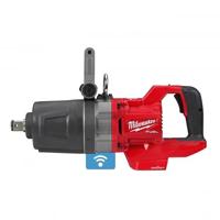 Milwaukee M18 FUEL™ ONEFHIWF1DS-0C ONE-KEY™ D-greep accu slagmoersleutel korte as 2576Nm 1" frictiering 18V Basic Body in koffer - 4933472071 - thumbnail