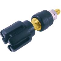 Cliff CL159711A Laboratoriumbus Stift-Ø: 4 mm Zwart 1 stuk(s) - thumbnail