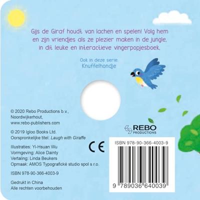 Lach mee met giraf - Kartonboekje;Kartonboekje (9789036640039) Lach mee met giraf - Kartonboekje;Kartonboekje (9789036640039)
