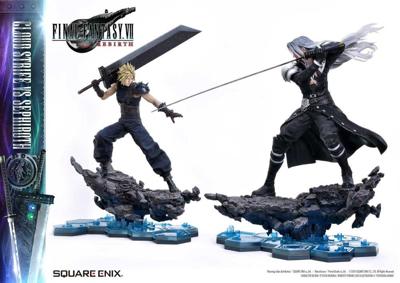 Final Fantasy VII Rebirth Statues 2-Pack 1/4 Cloud Strife vs Sephiroth 69 cm Final Fantasy VII Rebirth Statues 2-Pack 1/4 Cloud Strife vs Sephiroth 69 cm