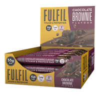 Fulfil Vitamin & Protein Bar Chocolate Brownie (15 x 55 g) - thumbnail