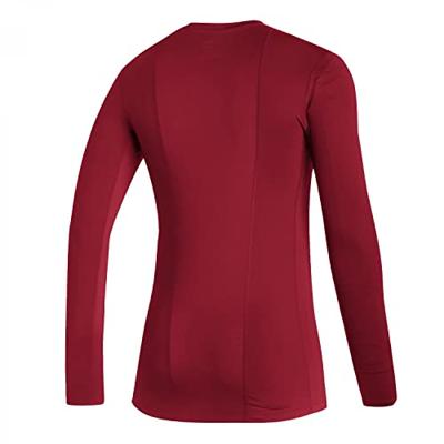adidas TechFit Ondershirt Lange Mouwen Rood