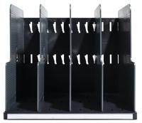 Classificatiesysteem Exacompta Modulotop 5 vakken Verticaal A4 A4+ 30 x 28,8 x 25,5 cm - thumbnail