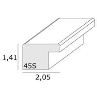 Deknudt Moderne fotokader in zwart 20x30 S45SK2 - thumbnail